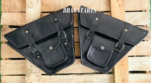 Pair motorcycle saddle bags - pair,